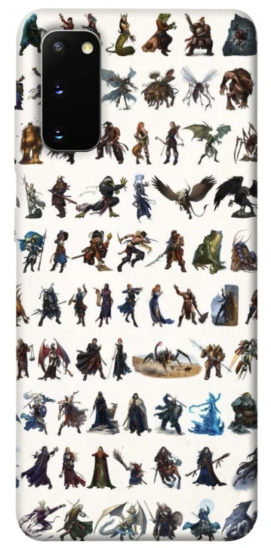 Чехол на Samsung Galaxy S20 Character Selection фото 1 из 1