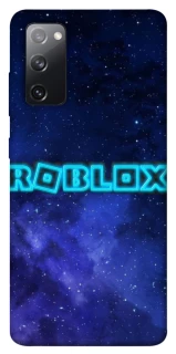 Чохол на Samsung Galaxy S20 FE Roblox Space Logo Blue фото 1 з 1