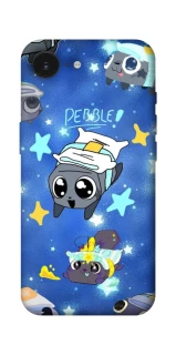 Чехол на Apple iPhone 16e (6.1") Pebble kitten stars фото 1 из 1