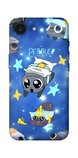 Чехол на Apple iPhone 17e (6.1") Pebble kitten stars фото 1 из 1