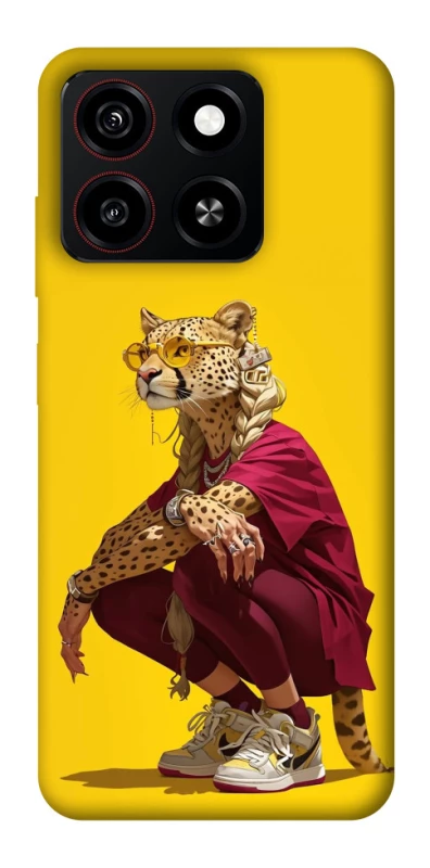 Чехол на ZTE Blade A35 4G Ягуар фото 1 из 1