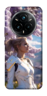 Чехол на Realme 14 Pro Cyber space girl ver.1 фото 1 из 1