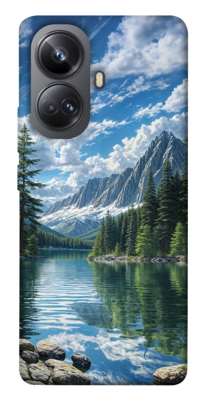 Чехол на Realme 10 Pro+ River in the mountains фото 1 из 1