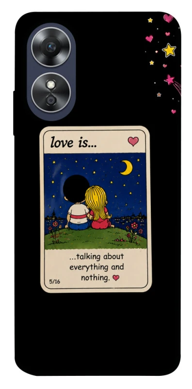 Чохол на Oppo A17 Love is ver.6 фото 1 з 1