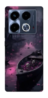 Чохол на Infinix Note 40 4G Boat and flamingo фото 1 з 1