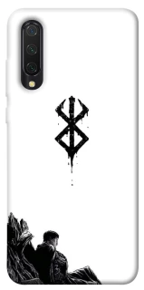 Чехол на Xiaomi Mi CC9 / Mi 9 Lite berserk white фото 1 из 1