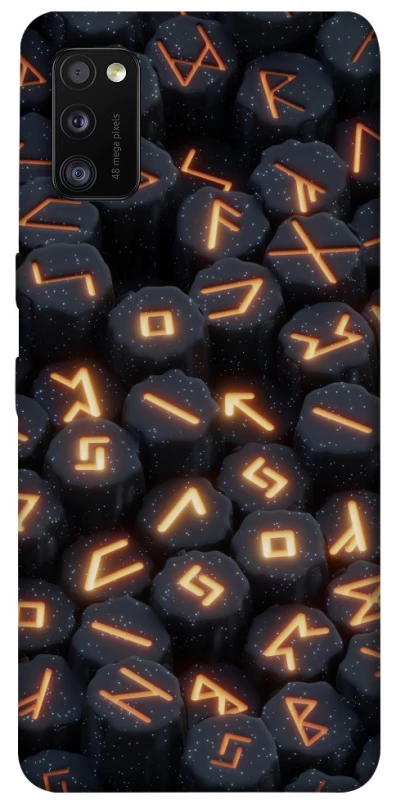 Чехол на Samsung Galaxy A41 Огненые руны фото 1 из 1
