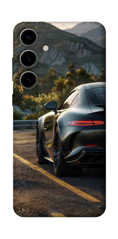 Чехол на Samsung Galaxy S25 FE Car in the mountains фото 1 из 1