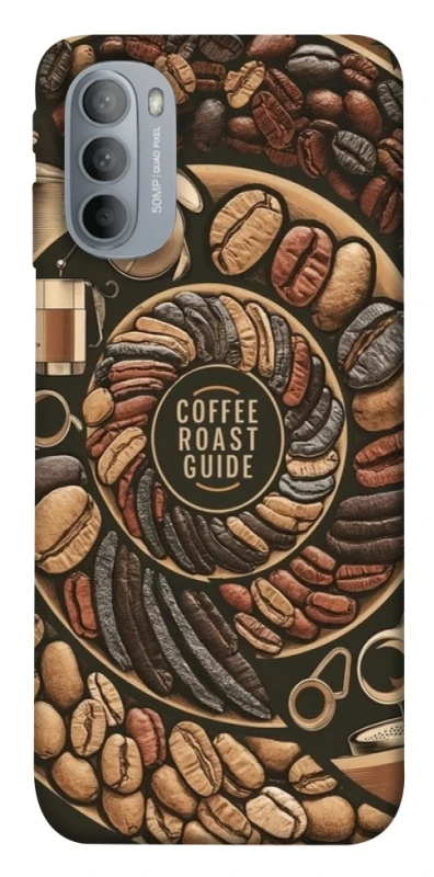 Чохол на Motorola Moto G31 Coffee roast guide фото 1 з 1