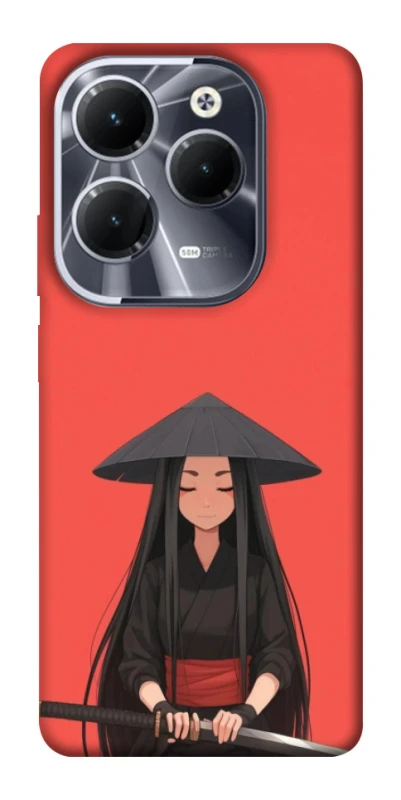 Чохол на Infinix Hot 40 Pro Red samurai фото 1 з 1