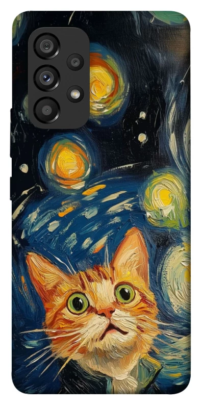 Чохол на Samsung Galaxy A53 5G paint cat фото 1 з 1