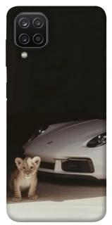 Чехол на Samsung Galaxy A12 Porsche white фото 1 из 1