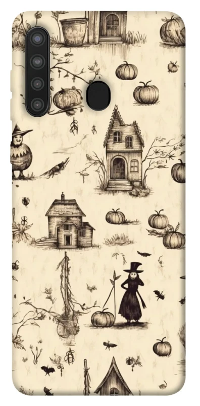 Чохол на Samsung Galaxy A21 Halloween aesthetic ver.1 фото 1 з 1