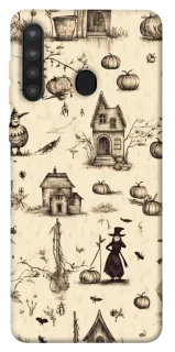 Чехол на Samsung Galaxy A21 Halloween aesthetic ver.1 фото 1 из 1