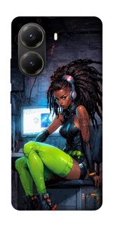 Чехол на Xiaomi Poco X7 Pro Cyber girl фото 1 из 1