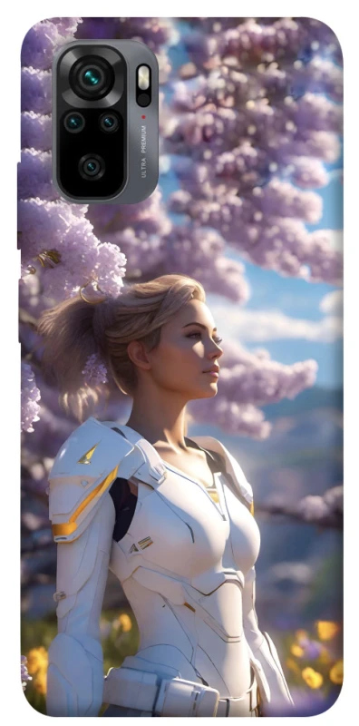 Чохол на Xiaomi Poco M5s Cyber space girl ver.1 фото 1 з 1