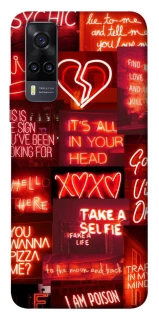 Чохол на Vivo Y31 Love collage ver.7 фото 1 з 1