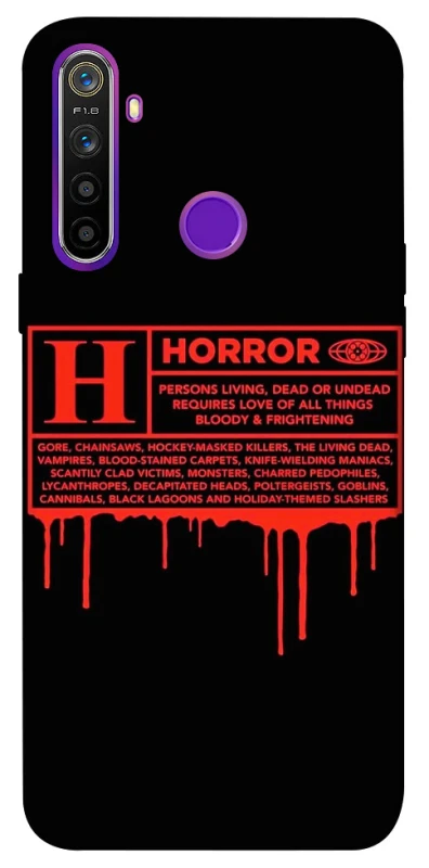 Чохол на Realme 5 Horror Halloween фото 1 з 1