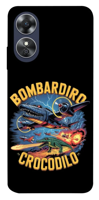 Чехол на Oppo A17 Bombardino Crocodilo v2 фото 1 из 1