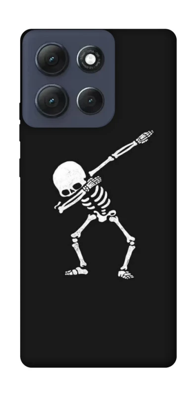 Чохол на Motorola Moto G86 Power Halloween skeleton фото 1 з 1