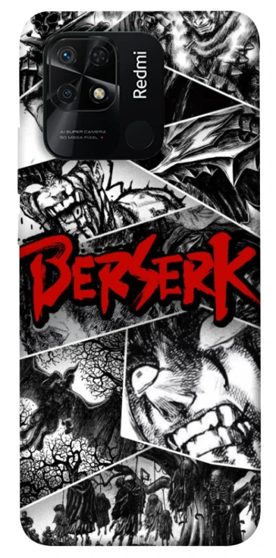 Чохол на Xiaomi Redmi 10C Berserk collage ver.2 фото 1 з 1