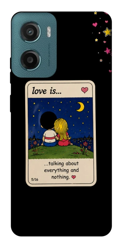 Чохол на Motorola Moto G06 Love is ver.6 фото 1 з 1