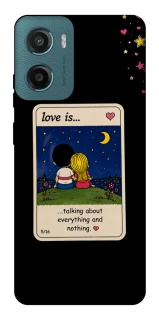 Чехол на Motorola Moto G06 Love is ver.6 фото 1 из 1