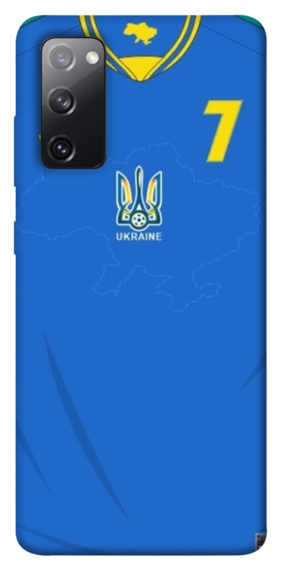 Чехол на Samsung Galaxy S20 FE UA-Football ver.4 фото 1 из 1