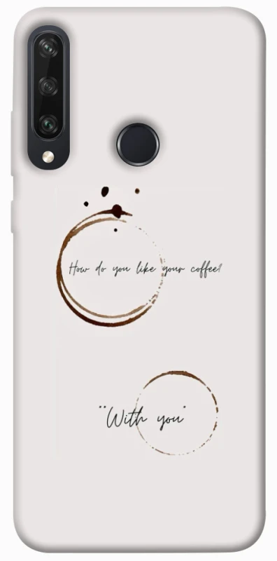 Чохол на Huawei Y6p Coffee with you фото 1 з 1