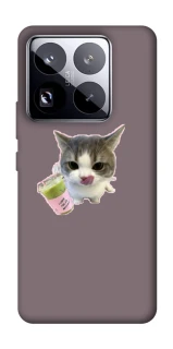 Чохол на Xiaomi 15 Pro cat matcha фото 1 з 1