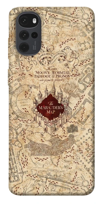 Чохол на Motorola Moto G22 Harry Potter Marauder's Map фото 1 з 1