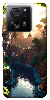 Чехол на Xiaomi 13T Pro Minecraft sunset фото 1 из 1