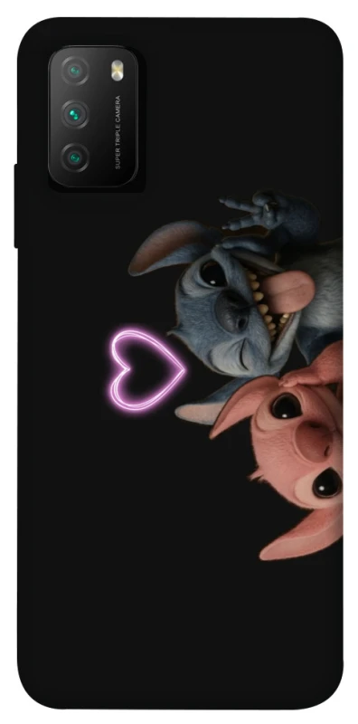 Чехол на Xiaomi Poco M3 Love Stitch & Angel фото 1 из 1