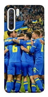 Чехол на Oppo Reno 3 Сборная Украины v3 фото 1 из 1