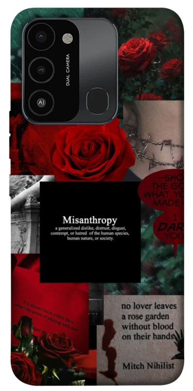 Чехол на TECNO Spark 8C Misanthropy фото 1 из 1