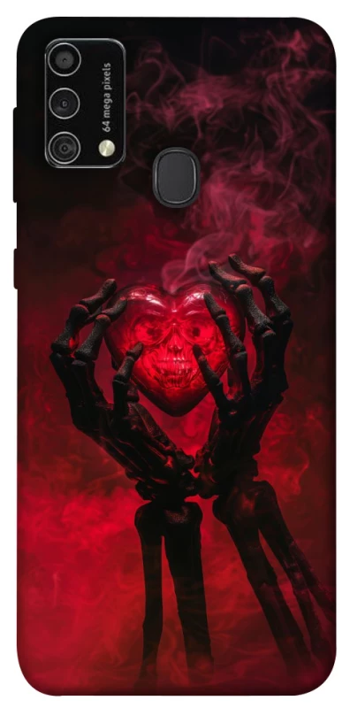 Чохол на Samsung Galaxy M21s Heart in the hands of a skeleton фото 1 з 1