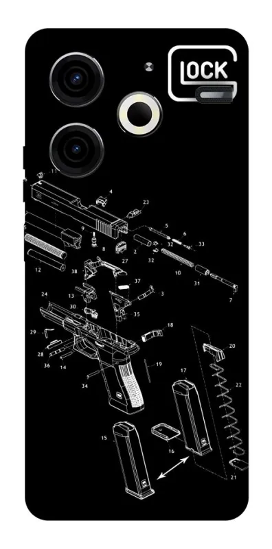 Чохол на TECNO Pova 6 Neo (LI6) LOCK фото 1 з 1