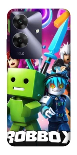 Чехол на Realme Note 60 Roblox gaming heroes фото 1 из 1
