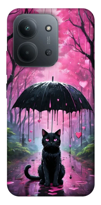 Чехол на Xiaomi Redmi 15C (EU) Black cat фото 1 из 1