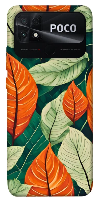 Чохол на Xiaomi Poco C40 Leaves фото 1 з 1
