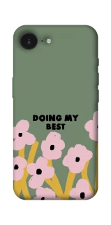 Чехол на Apple iPhone 16e (6.1") Doing my best фото 1 из 1