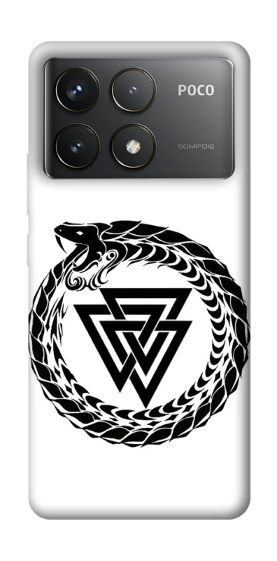 Чохол на Xiaomi Poco F6 Pro Uruboros v2 фото 1 з 1