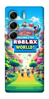 Чехол на Tecno Camon 40 Pro 5G Roblox World фото 1 из 1
