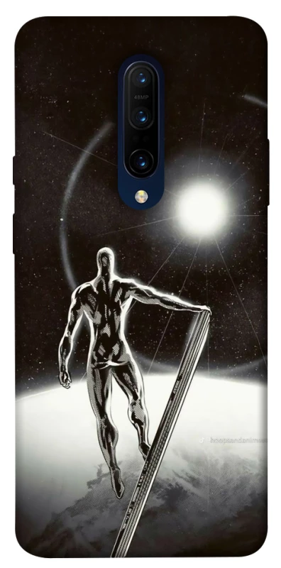 Чохол на OnePlus 7 Pro Срібний серфер фото 1 з 1