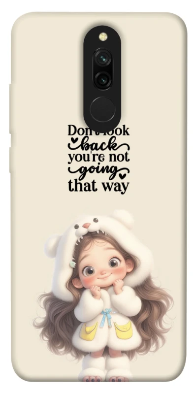 Чохол на Xiaomi Redmi 8 Don't look back фото 1 з 1