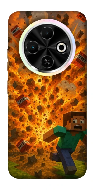 Чохол на TECNO Spark 30C Minecraft v7 фото 1 з 1