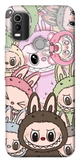 Чохол на Nokia C21 Plus All Labubu 3 фото 1 з 1