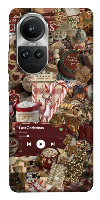 Чохол на Oppo Reno 10 Christmas spirit ver.4 фото 1 з 1