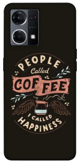 Чохол на Oppo Reno 7 4G Сoffee happiness фото 1 з 1