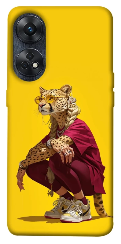 Чохол на Oppo Reno 8T 4G Ягуар фото 1 з 1